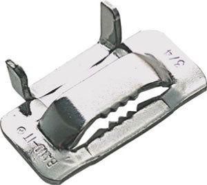 C25599 by Band-It | BAND-IT® Buckle Ear-Lokt Style | 5/8" Width | 201 Stainless Steel | 100/Box