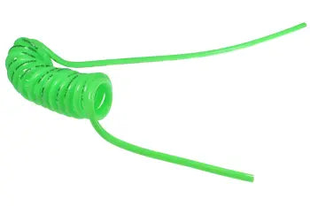 PU14-50W1-G by Coilhose | Flexcoil Air Hose | 1/4" Hose ID x 3/8" Hose OD | Without Fittings | Green | Polyurethane | 50ft