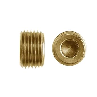 5406-HP-12-B by Brennan Inc. | -12 Hollow Hex Pipe Plug | Brass