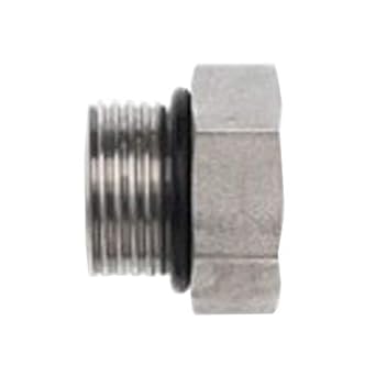 6405-20-20-O by Brennan Inc. | -20 Male O-Ring Boss x -20 Female Pipe | Straight | Steel
