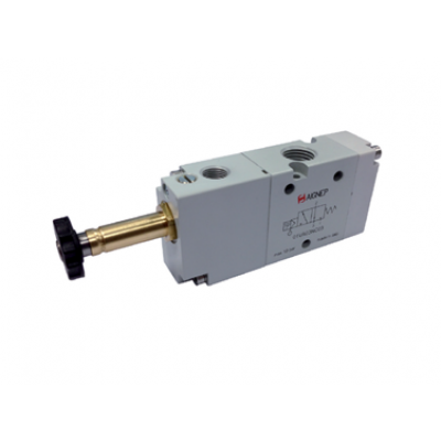 01VA03NO03N by AIGNEP | 01V Control Valves Series | 3 way/2 position | Normally Open | Single Solenoid External Pilot | 1/4" NPTF