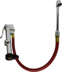 320011 by Midland | Pneumatic Inflator with Built-In Sight Gauge | 1/4" Female Pipe | 12" Hose Length | 10-120 PSI