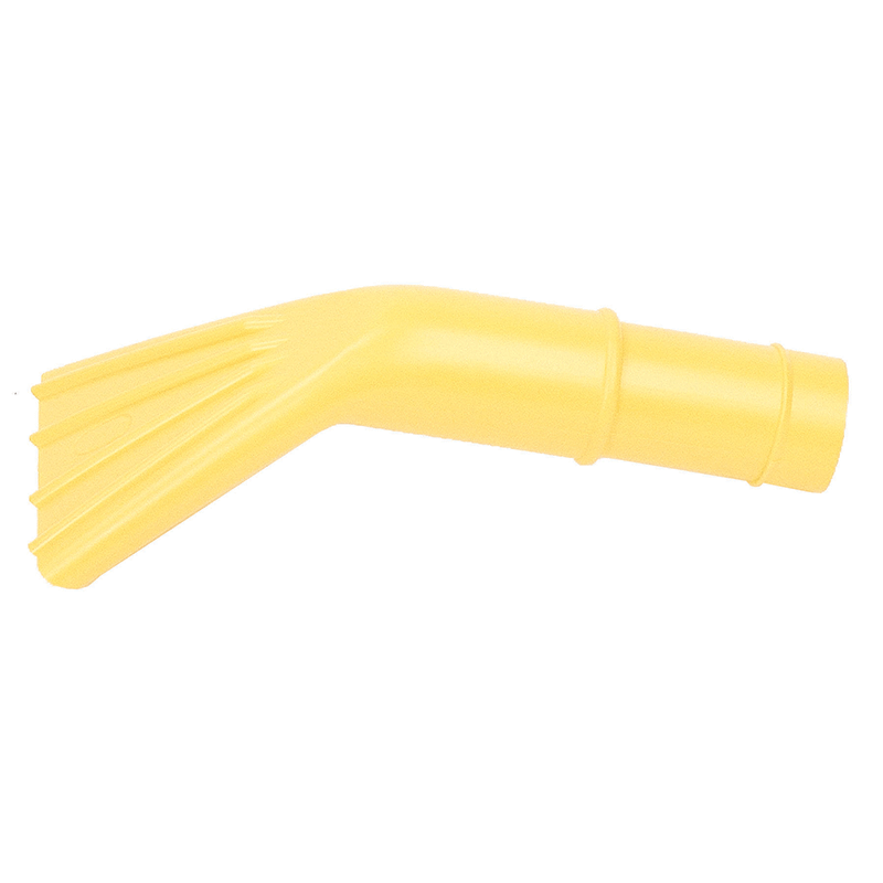 321 by Flexaust | Friction Fit Car Wash Vacuum Cleaning Nozzle | 2" | 4" Width | Yellow | Polystyrene