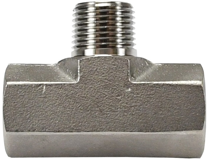 3240606SS by Dixon Valve | Male Branch Tee | 3/8" Female NPT x 3/8" Female NPT x 3/8" Male NPT (Branch) | 316 Stainless Steel