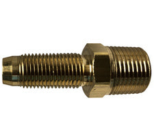 32759 (32-759) by Midland | Reusable Male Stem | 3/8" Hose ID x 1/4" Male NPT | Straight | Brass