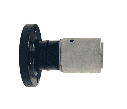 96P1LJ15 Dixon Valve 6" Carbon Steel External Swage Floating Flange Assembly - Hose OD from 7" to 7-4/64"