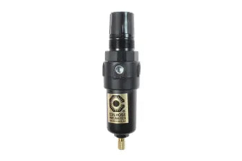 MFC2-MX by Coilhose | Miniature Series | Integral Filter/Regulator | 1/4" Female NPT Thread | Metal Bowl | 5 Micron Element