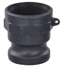 35915 (35-915) by Midland | Cam and Groove (Lite Pattern) | Type A | 2" Male Adapter x 2" Female NPT | Straight | Polypropylene