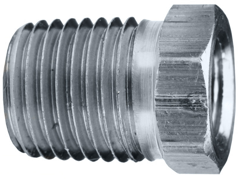 3730802SS by Dixon Valve | Reducer Hex Bushing | 1/2" Male NPT x 1/8" Female NPT | 316 Stainless Steel