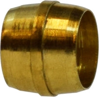 38003 by Midland | DOT Air Brake Fitting | Nylon Tubing | Sleeve | 1/2" Tube OD | Brass
