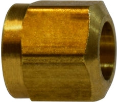 38010 by Midland | DOT Air Brake Fitting | Nylon Tubing | 1/4" Tube OD | Nut | Brass
