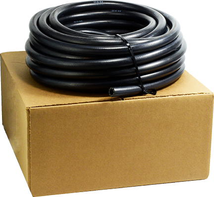 38910 by Midland | Air Brake Hose | 3/8" ID | 3/4" OD | Black | 50ft