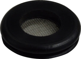 39558 by Midland | Truck & Trailer Gladhand Seal | Universal Black with Screen Filter | Polyurethane