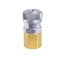 3R5205 by ZSi-Foster | Quick Disconnect | 3FRL Series | 1/2" Automatic Socket | 1/2" FPT | Brass/Steel