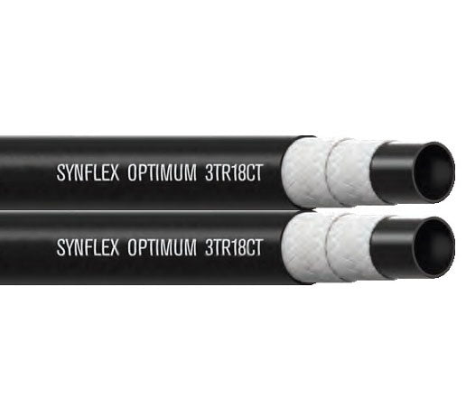 3TR18CT-08-2-250BX Synflex Optimum by Danfoss | 3TR18CT Twin Line Thermoplastic Constant Pressure Hydraulic Hose | SAE 100R18 | -08 Hose | Old Part # 30CT-08 | 250ft / Box (Two Pieces)