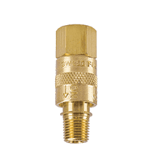 3W250 by ZSi-Foster | "Fost-Air" 3-Way Sleeve Valve | 1/4" Male NPT | Brass