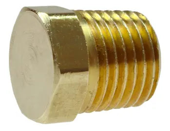PI004S by Coilhose | Pipe Fitting | Hex Head Plug | Steel Internal Hex (Short Plug for Flush Fit) | 1/4" Male NPT Thread | Steel