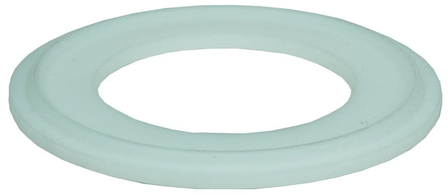 40BS-X300 Dixon Valve 3" Sanitary White Silicone Bevel Seat Gasket (No Markings)
