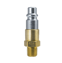 42S-4 by ZSi-Foster | Quick Disconnect Plug | Free Swivel Under Pressure | 3/8" MPT | Steel