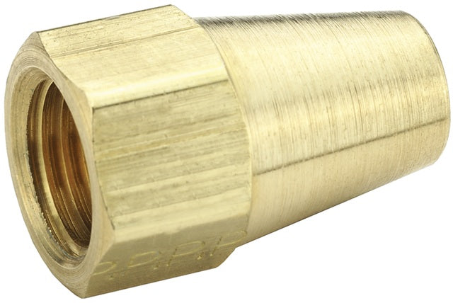 41FL-4 by Dixon Valve | SAE 45° Flare Adapter | Long Nut | 1/4" Tube Size | Brass