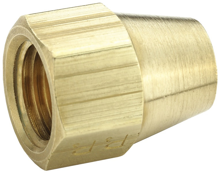 41FS-8 by Dixon Valve | SAE 45° Flare Adapter | Short Nut | 1/2" Tube Size | Brass