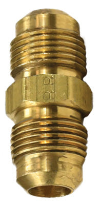 42F-8 by Dixon Valve | SAE 45° Flare Male Union Adapter | 1/2" Male SAE 45° Flare x 1/2" Male SAE 45° Flare | Brass