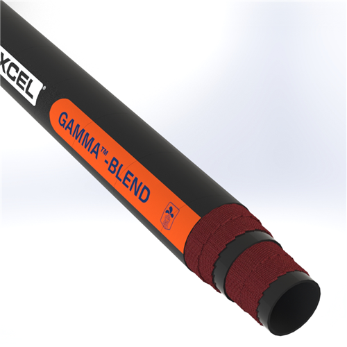 GBF40S1-4.0-200N by Texcel | GAMMA™-BLEND Series | Blender/Fracturing Hose | 4" Hose ID | 400 PSI | Black