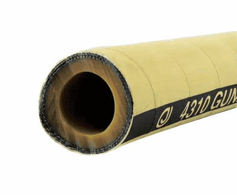 4310-0250-050 by Jason Industrial | 4310 Series | Gunite Hose | 150 PSI | 2-1/2" ID | 3.88" OD | Tan | Pure Gum Rubber | 50ft