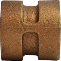 43413 by Midland | Extra Heavy Coupling | 1/2" Female Pipe x 1/2" Female Pipe | Straight | Bronze