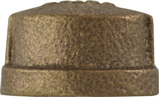 43474 by Midland | Extra Heavy Cap | 3/4" Female Pipe | Bronze