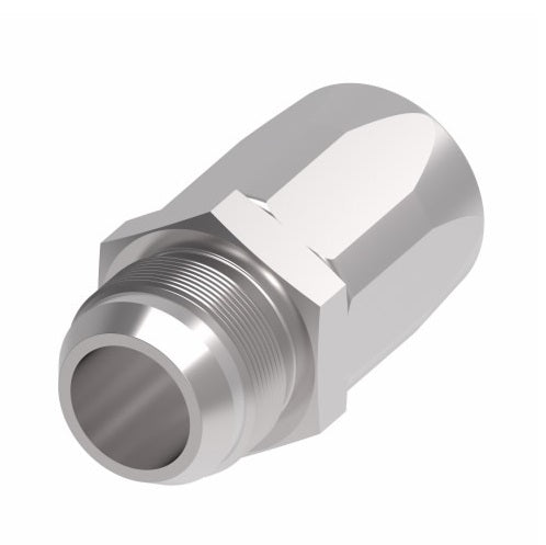 4414-16S Aeroquip by Danfoss | Male 37° JIC Flare 100R5 Reusable Hose Fitting | -16 Male 37° JIC Flare x -16 Reusable Hose End | Steel