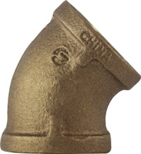 44188 by Midland | 2" Female Pipe x 2" Female Pipe Fitting | 45° Elbow | Bronze
