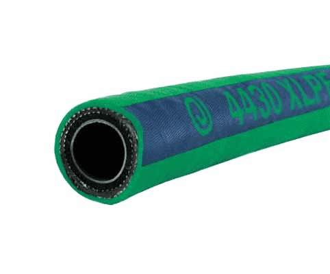 4430-0125-100 by Jason Industrial | 4430 Series | Cross-Linked Suction Hose | 200 PSI | 1-1/4" ID | 1.75" OD | Green | Polyethylene | 100ft
