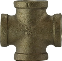 44396LF by Midland | Lead Free Fitting | 1-1/4" Female Pipe x 1-1/4" Female Pipe x 1-1/4" Female Pipe x 1-1/4" Female Pipe | Cross | Bronze