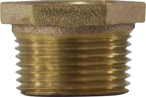 44500 by Midland | Hex Bushing | 1/4" Female Pipe x 1/8" Male Pipe | Bronze