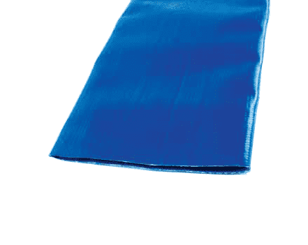 4502-2000-050 by Jason Industrial | 4502 Series | Water Discharge Hose | 85 PSI | 2" ID | 0.056" Wall Thickness | Blue | PVC | 50ft