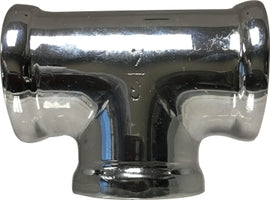 45253LF (45-253LF) by Midland | Lead Free Fitting- 1/2" Female Pipe x 1/2" Female Pipe x 1/2" Female Pipe | Tee | Chrome Plated Bronze
