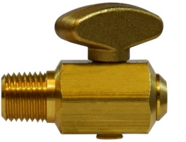 46066 by Midland | Drain Cock Fitting | Trunk Air Tank Drain Cock | 1/4" Male Pipe | 150 PSI | Brass