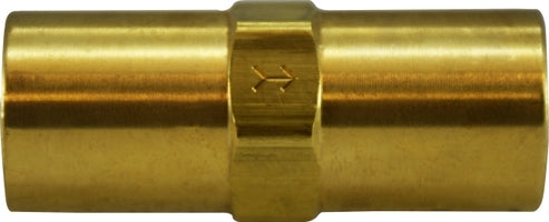 46564 (46-564) by Midland | Check Valve (500 PSI) | 3/4" Female Pipe x 3/4" Female Pipe | Buna-N Seal | Straight | Brass