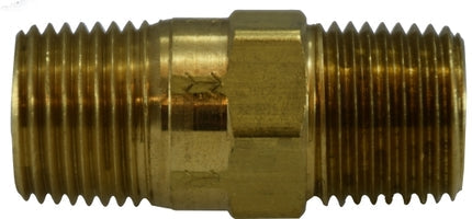 46570 by Midland | Check Valve | 1/8" Male Pipe x 1/8" Male Pipe | 500 PSI | Brass