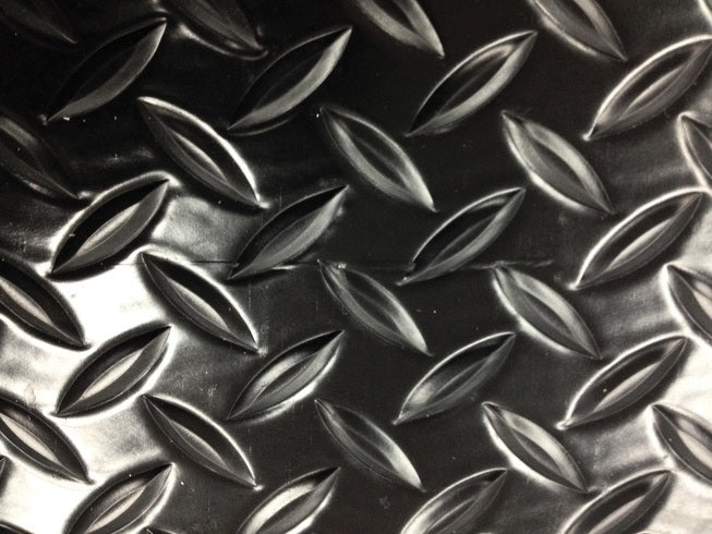 477-08-364 American Biltrite by Kuriyama | Black Vinyl Matting | Diamond Texture | 1/8" Gauge x 36" Width | TPE | 75ft / Roll