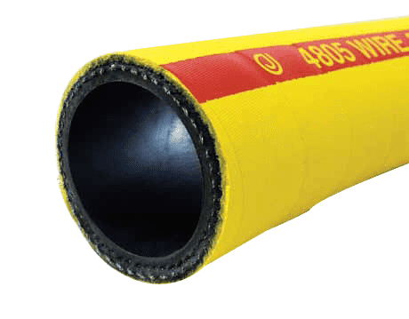 4805-0050-050 by Jason Industrial | 4805 Series | Wire Reinforced Air Hose | 600 PSI | 1/2" ID | 0.91" OD | Bright Yellow | NR/SBR | 50ft