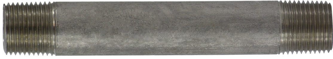 49045 by Midland | Schedule 40 Welded Nipple | 3/8" Diameter x 3-1/2" Length | 316 Stainless Steel