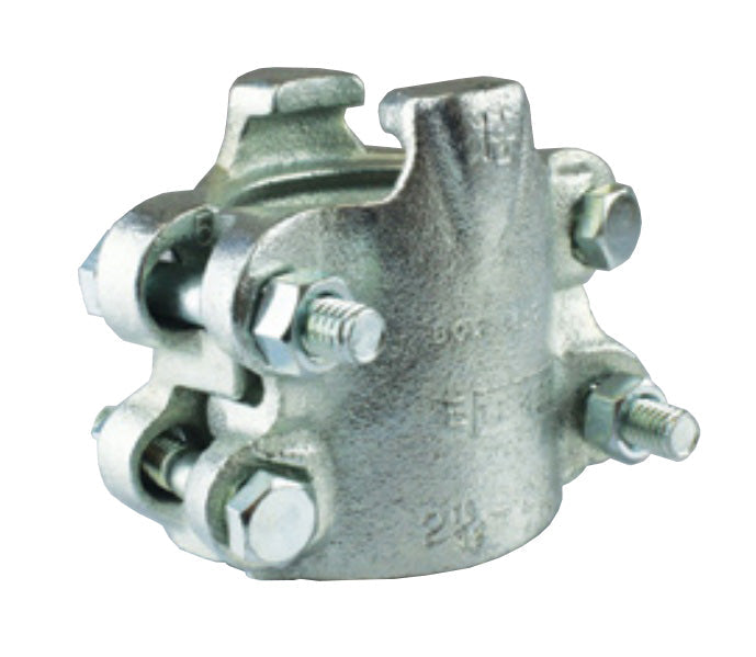 4BC100 by Jason Industrial | Interlocking Clamp | 4 Bolts | 1" Hose ID | OD Range From: 1-17/32" to 1-23/32"