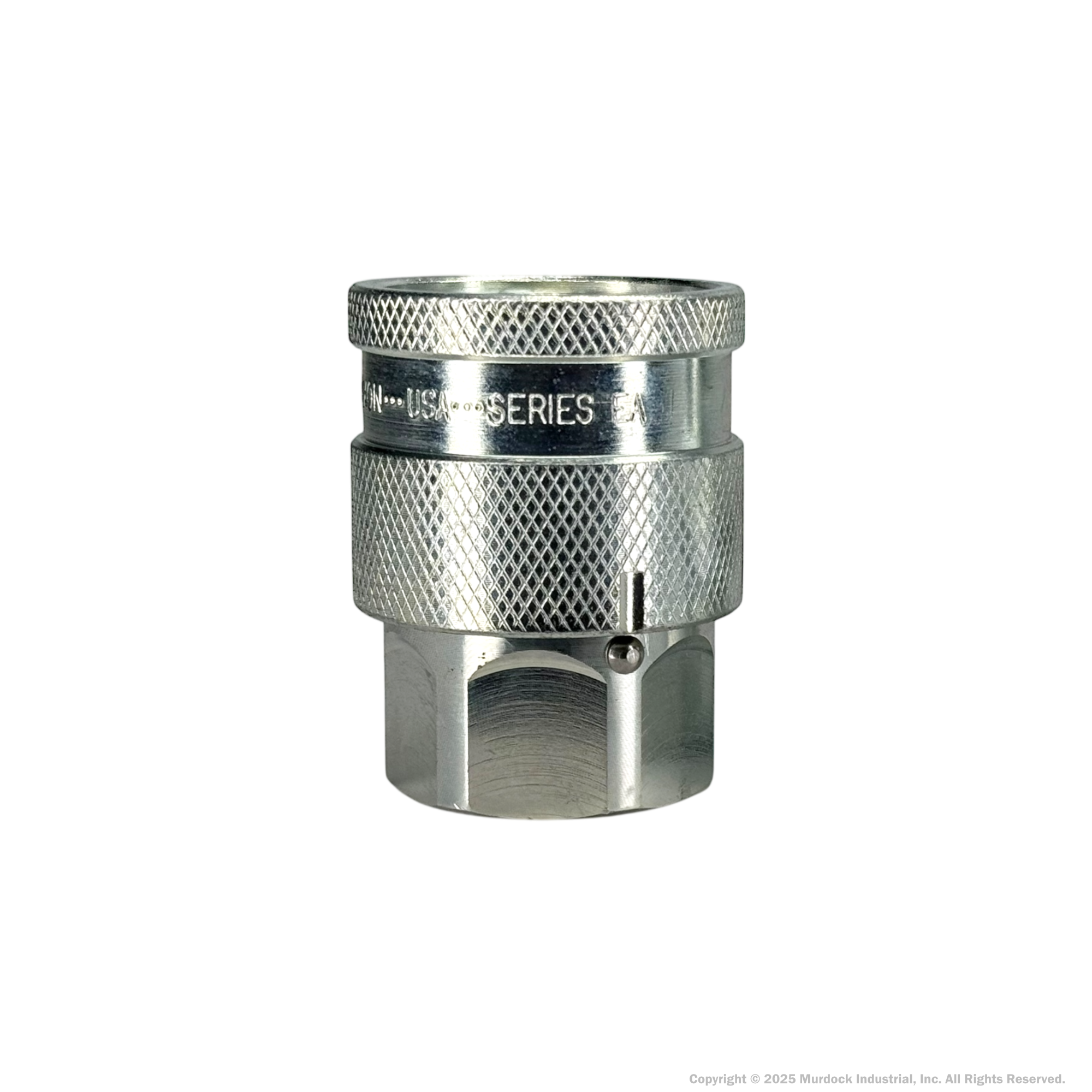 4EAF4 by Dixon Valve | Hydraulic Quick Disconnect Coupling | EA-Series | 1/2" Female NPTF x 1/2" Water-Blast Interchange | Socket | Nitrile Seal | Steel
