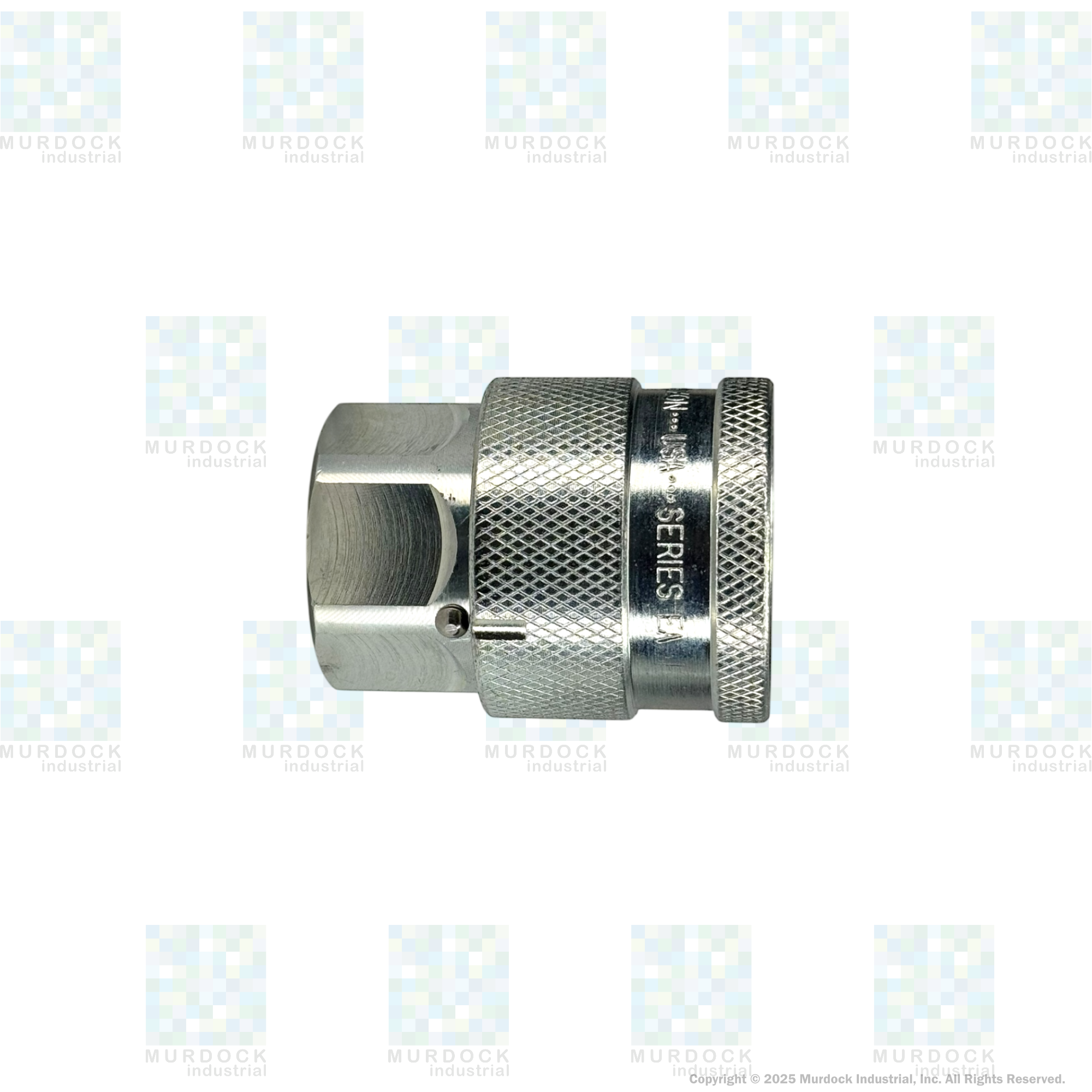 4EAF4 by Dixon Valve | Hydraulic Quick Disconnect Coupling | EA-Series | 1/2" Female NPTF x 1/2" Water-Blast Interchange | Socket | Nitrile Seal | Steel