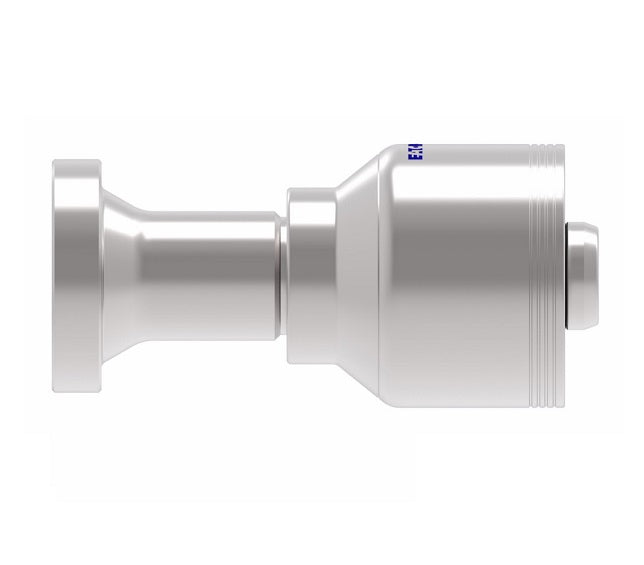 4S12FH8 Aeroquip by Danfoss | 4 Wire 4S SAE Code 62 Split Flange (FH) Crimp Fitting | -12 Code 62 Split Flange x -08 Hose Barb | Steel