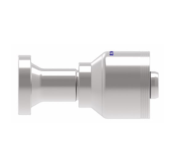4S16FH12 Aeroquip by Danfoss | 4 Wire 4S SAE Code 62 Flange (FH) Crimp Fitting | -16 Code 62 Flange x -12 Hose Barb | Steel