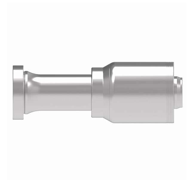 4S24FH24 Aeroquip by Danfoss | 4 Wire 4S SAE Code 62 Flange (FH) Crimp Fitting | -24 Code 62 Flange x -24 Hose Barb | Steel