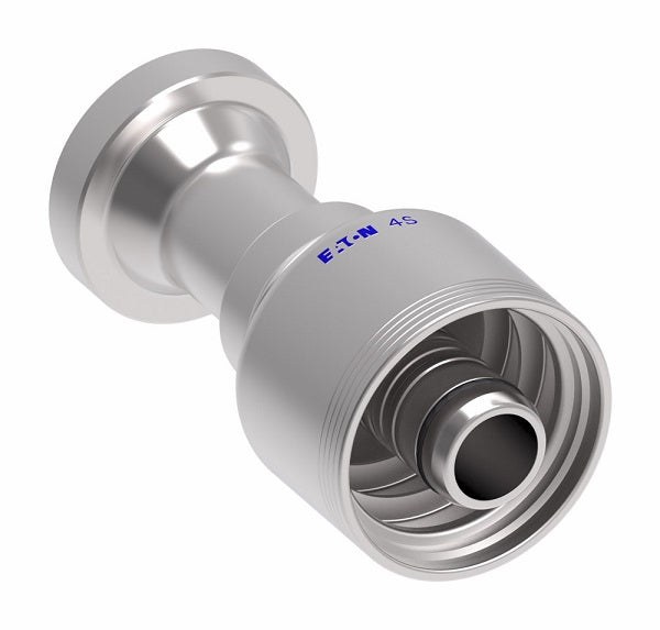 4S12FH12 Aeroquip by Danfoss | 4 Wire 4S SAE Code 62 Flange (FH) Crimp Fitting | -12 Code 62 Flange x -12 Hose Barb | Steel